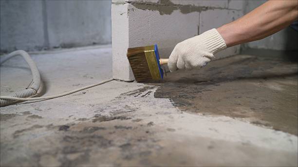 Crawl space vapor barrier installation in Hamilton, VA